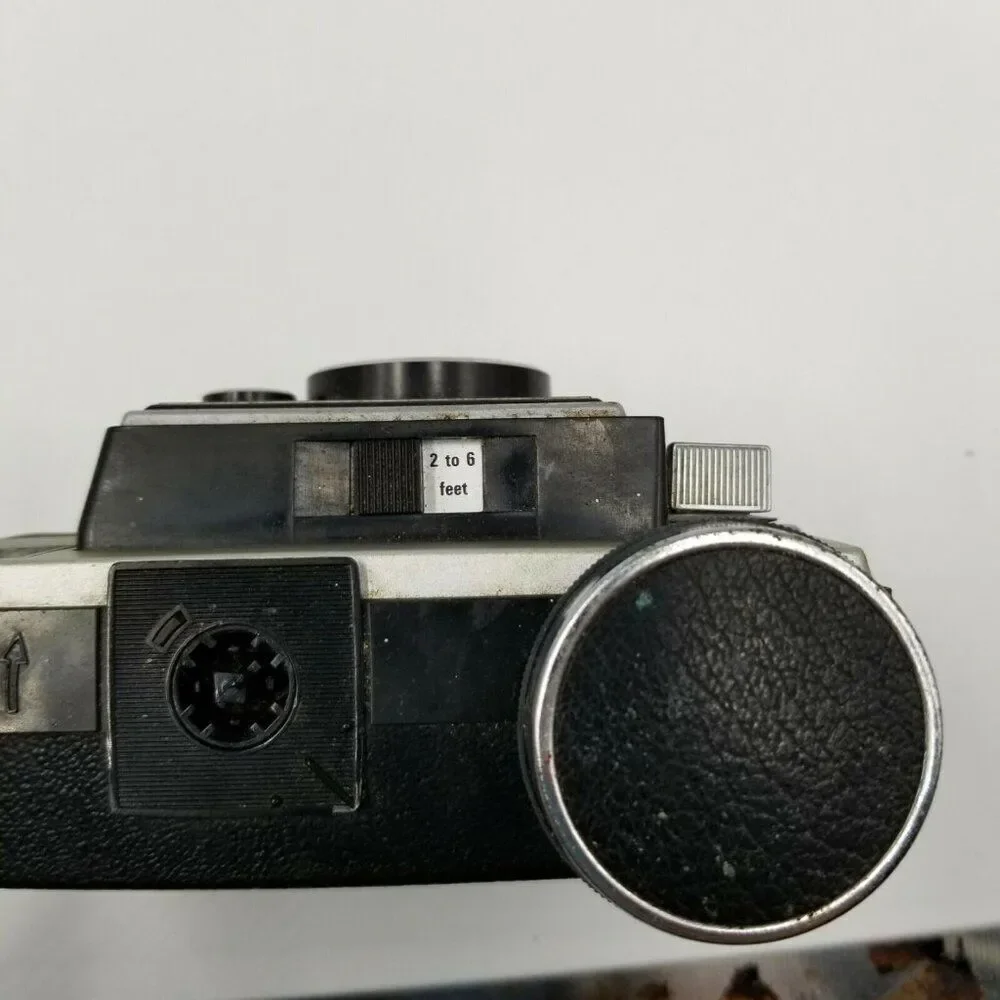Vintage Kodak Instamatic X45 Camera Black Gray